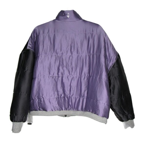 Free People Movement - Purple/Grey Bomber Jacket - Small - Picture 6 of 6